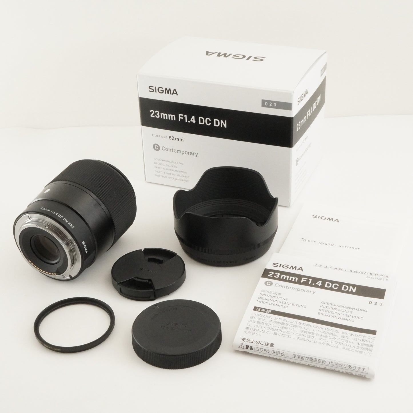 SIGMA 23mm F1.4 DC DN Contemporary For Sony E In Box from Japan #9863