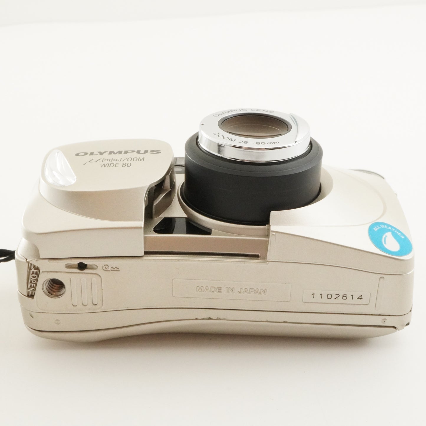 OLYMPUS mju ZOOM WIDE 80 + Case Point & Shoot Film Camera from Japan #9884