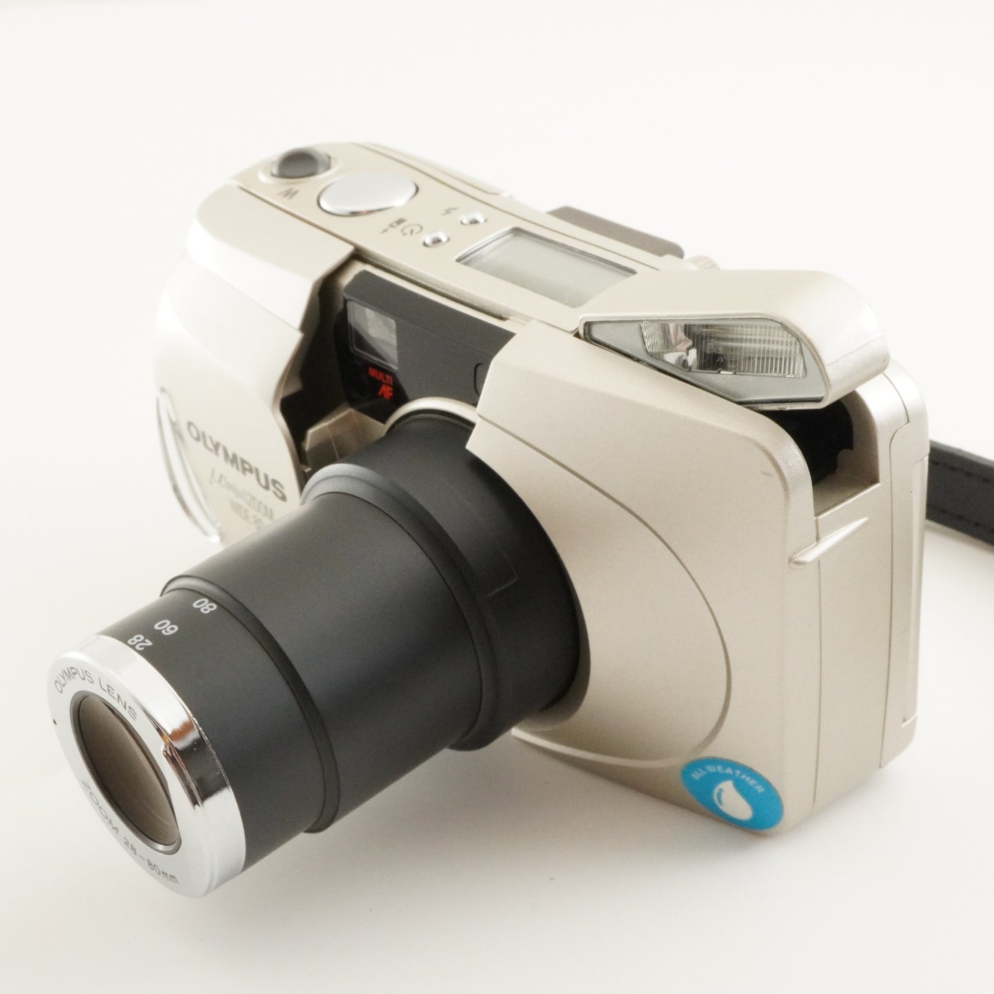 OLYMPUS mju ZOOM WIDE 80 + Case Point & Shoot Film Camera from Japan #9884