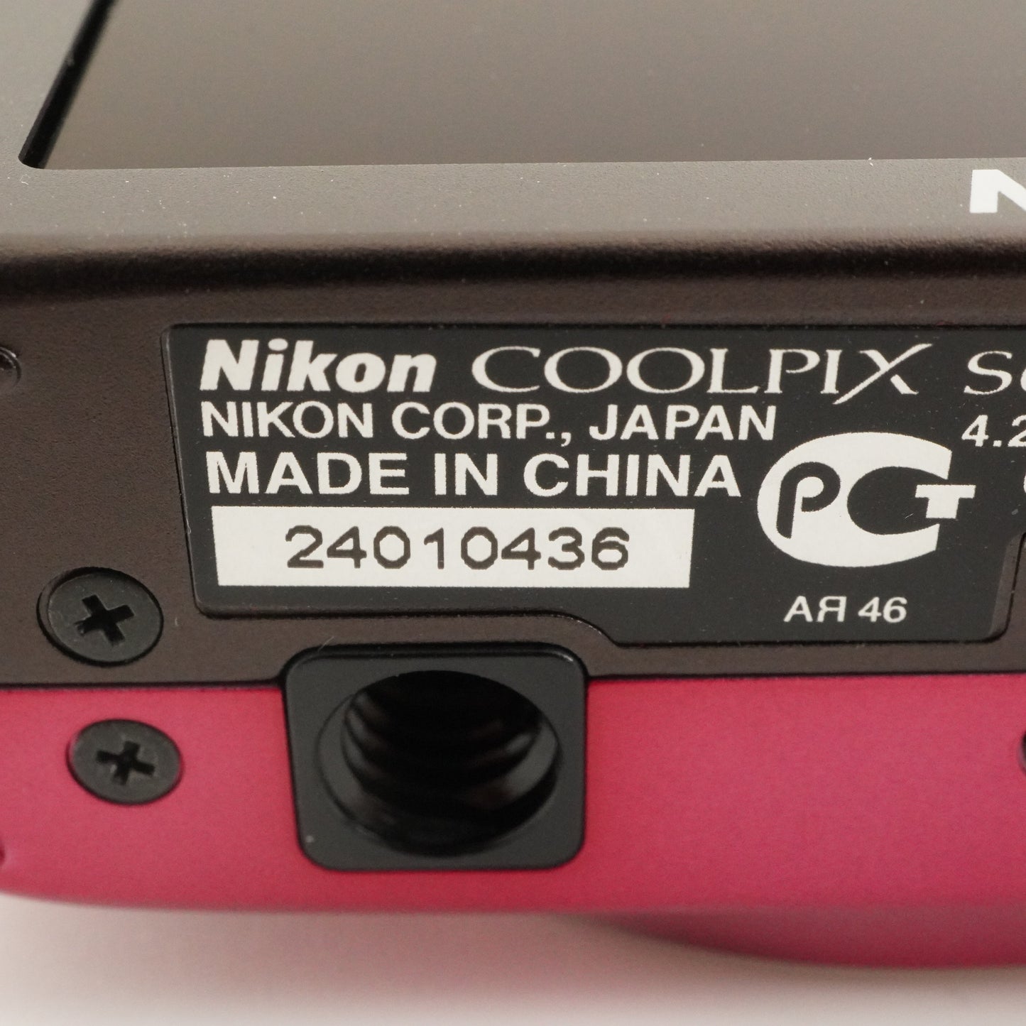 Nikon COOLPIX S6300 Pink With 4GB SDHC Card Digital Camera from Japan #9899