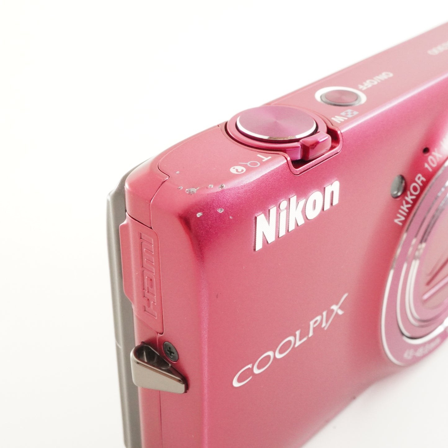 Nikon COOLPIX S6300 Pink With 4GB SDHC Card Digital Camera from Japan #9899