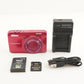 Nikon COOLPIX S6300 Pink With 4GB SDHC Card Digital Camera from Japan #9899