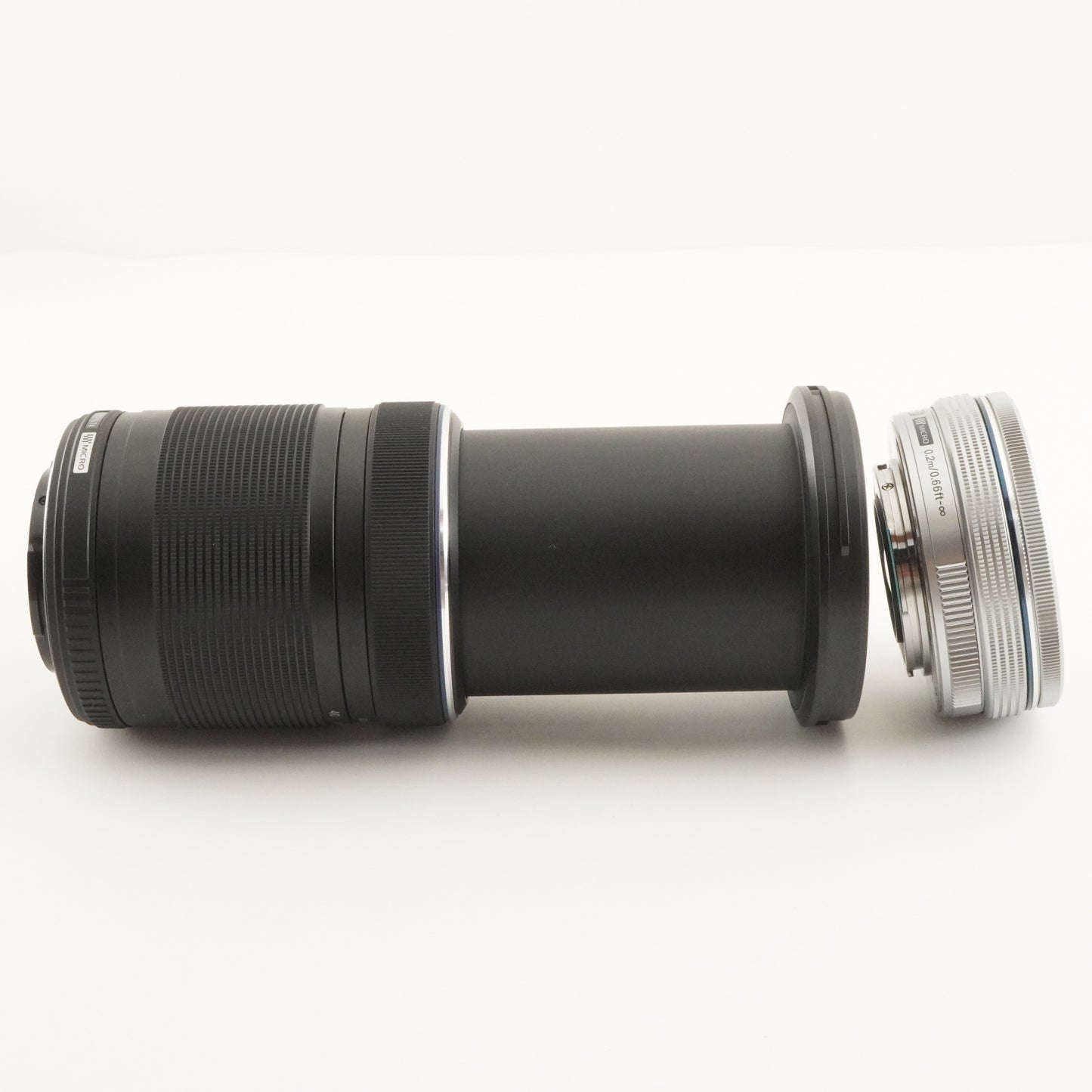 1,076 Shots / OLYMPUS OM-D E-M10 II Silver +14-42+40-150 In Box from Japan #9909