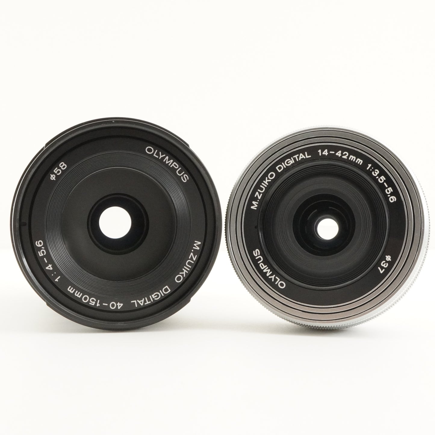 1,076 Shots / OLYMPUS OM-D E-M10 II Silver +14-42+40-150 In Box from Japan #9909