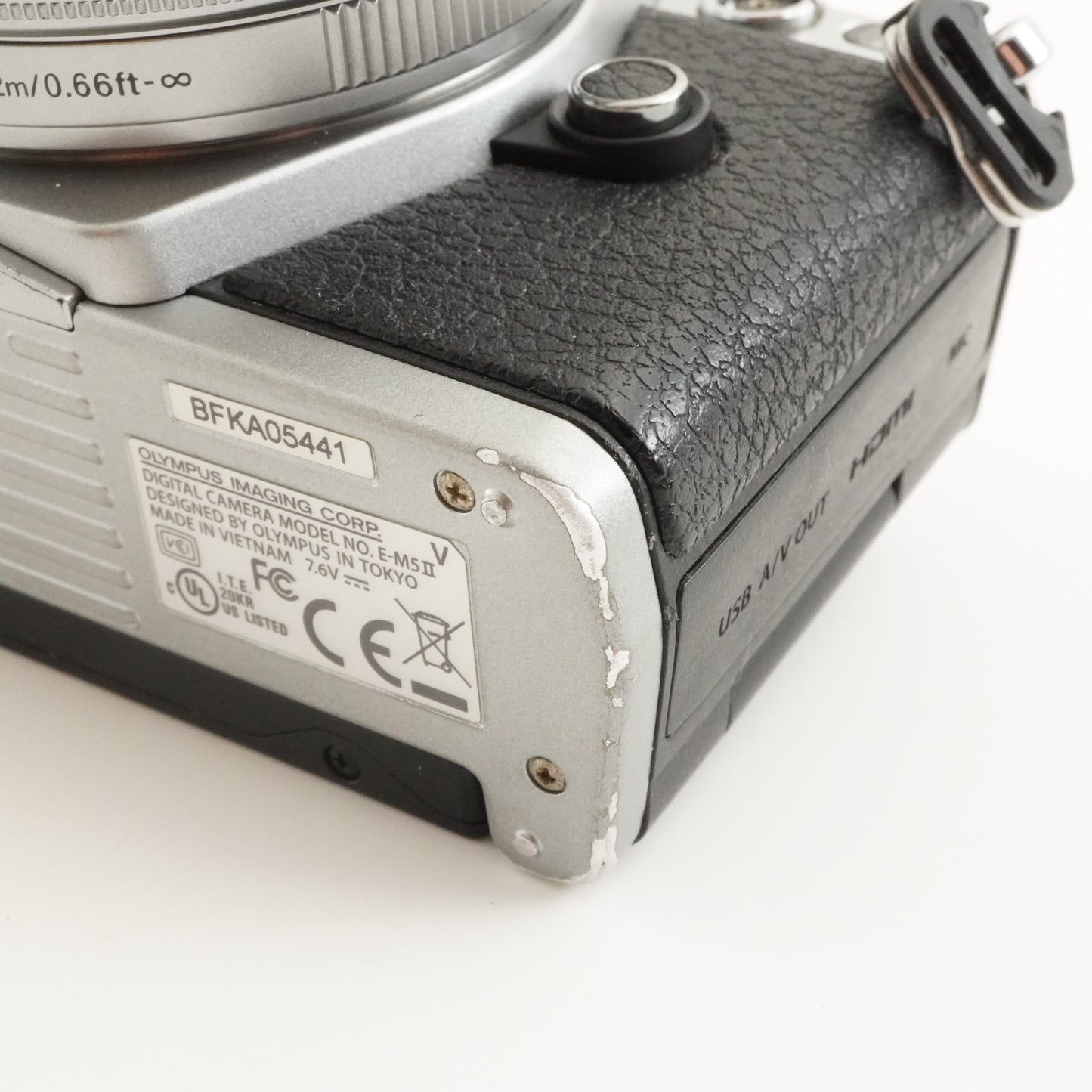 [3,557 Shots] OLYMPUS OM-D E-M5 II Silver + M.Zuiko 14-42mm EZ from Japan #9910