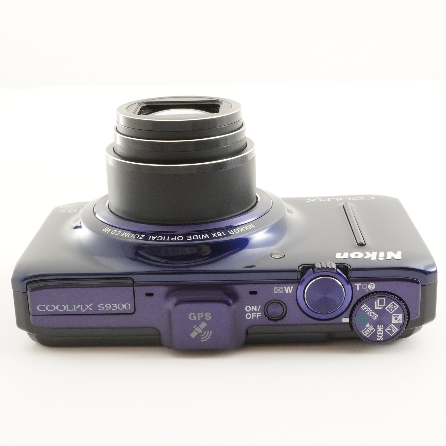 Nikon COOLPIX S9300 Blue With 4GB SDHC Card Digital Camera from Japan #9913