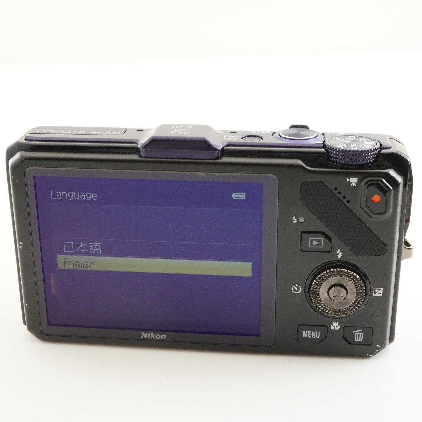 Nikon COOLPIX S9300 Blue With 4GB SDHC Card Digital Camera from Japan #9913