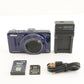 Nikon COOLPIX S9300 Blue With 4GB SDHC Card Digital Camera from Japan #9913