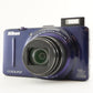 Nikon COOLPIX S9300 Blue With 4GB SDHC Card Digital Camera from Japan #9913