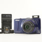 Nikon COOLPIX S9300 Blue With 4GB SDHC Card Digital Camera from Japan #9913