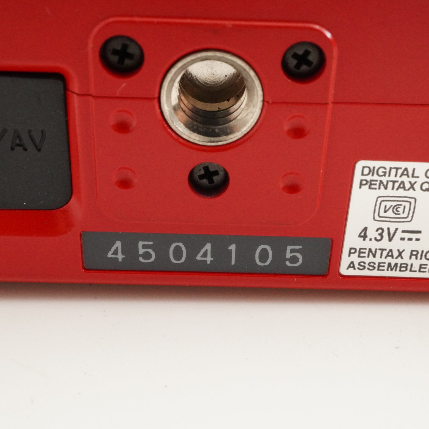 [2,908 Shots] PENTAX Q10 Red + 02 5-15mm +4GB SDHC Card +Case from Japan #9941
