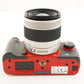 [2,908 Shots] PENTAX Q10 Red + 02 5-15mm +4GB SDHC Card +Case from Japan #9941