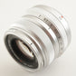 FUJIFILM FUJINON XF 35mm F2 R WR Silver In Box AF Prime Lens from Japan #9952