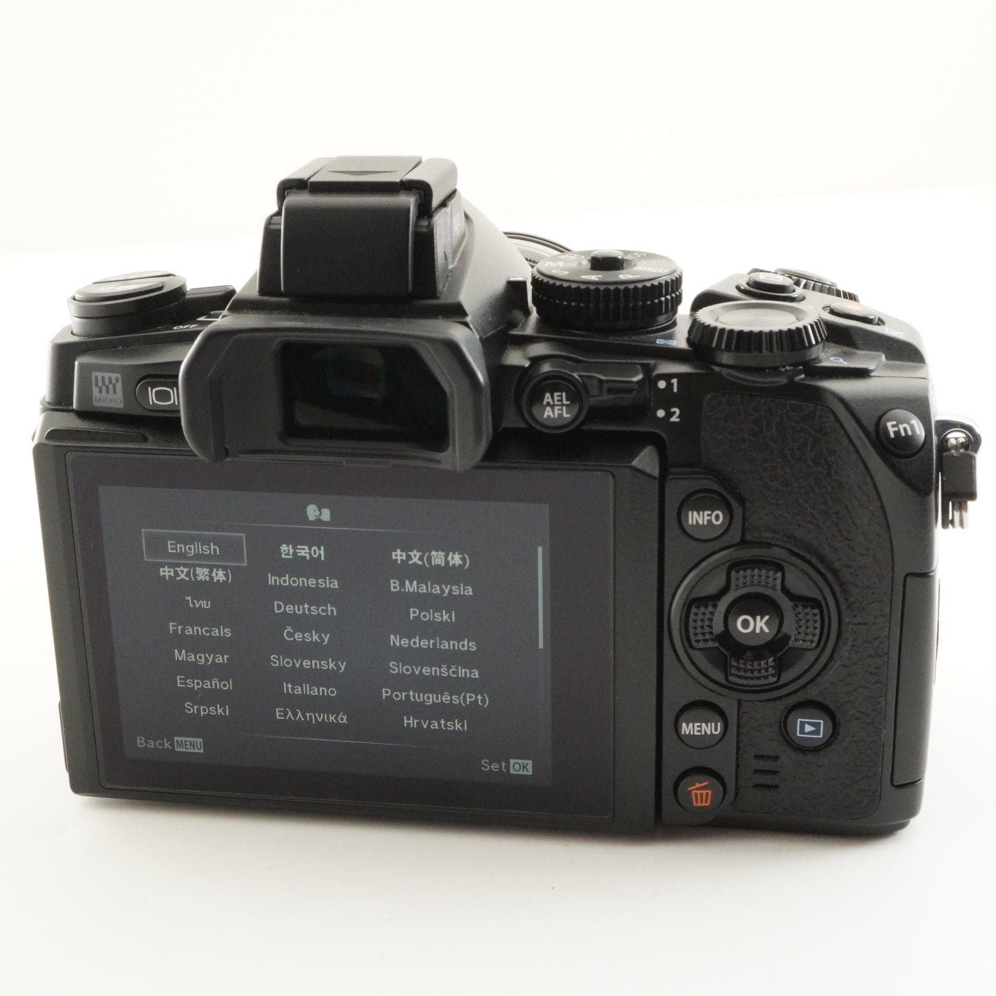 [3,615 Shots] OLYMPUS OM-D E-M1 Black + 12-50mm EZ ED In Box from Japan #9961