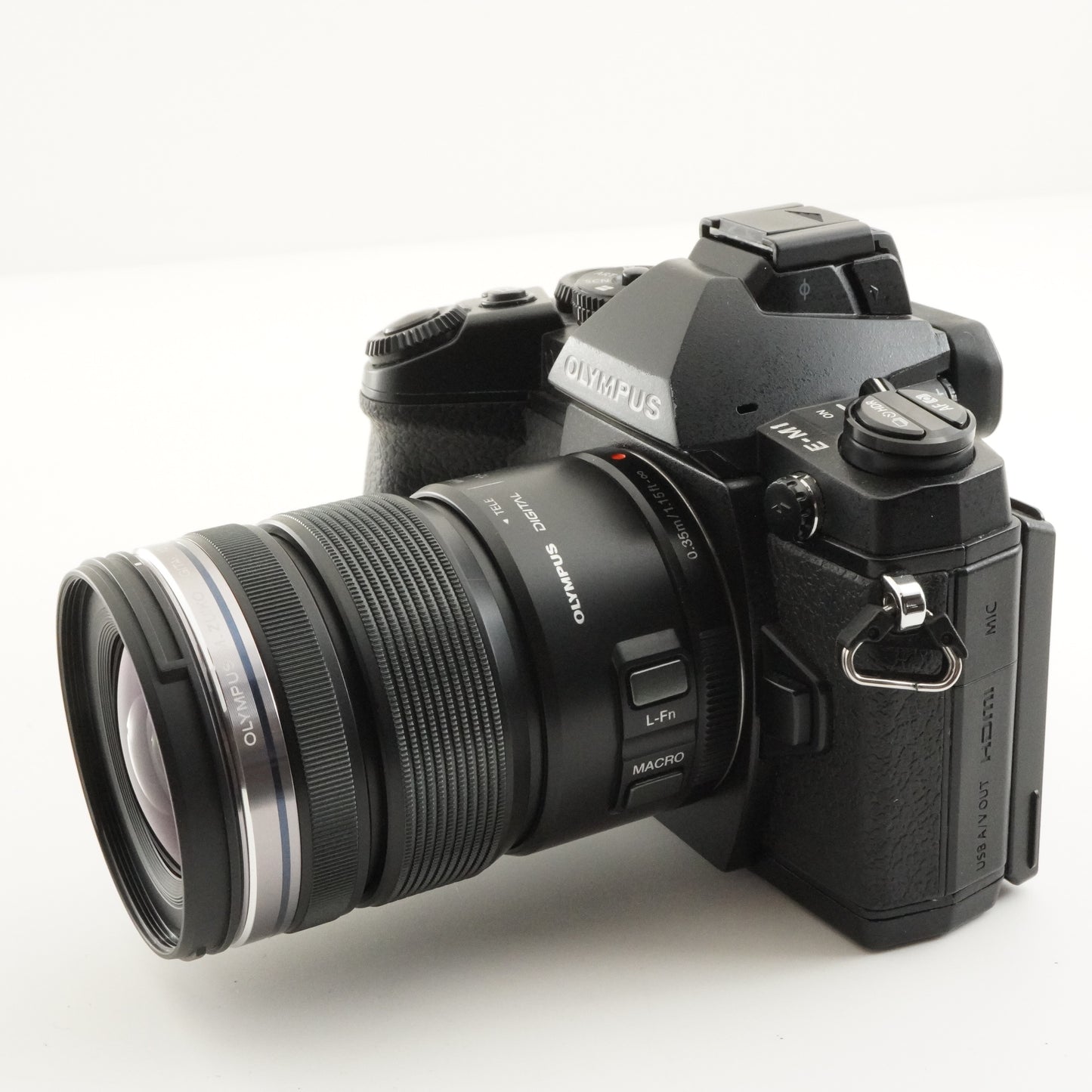 [3,615 Shots] OLYMPUS OM-D E-M1 Black + 12-50mm EZ ED In Box from Japan #9961