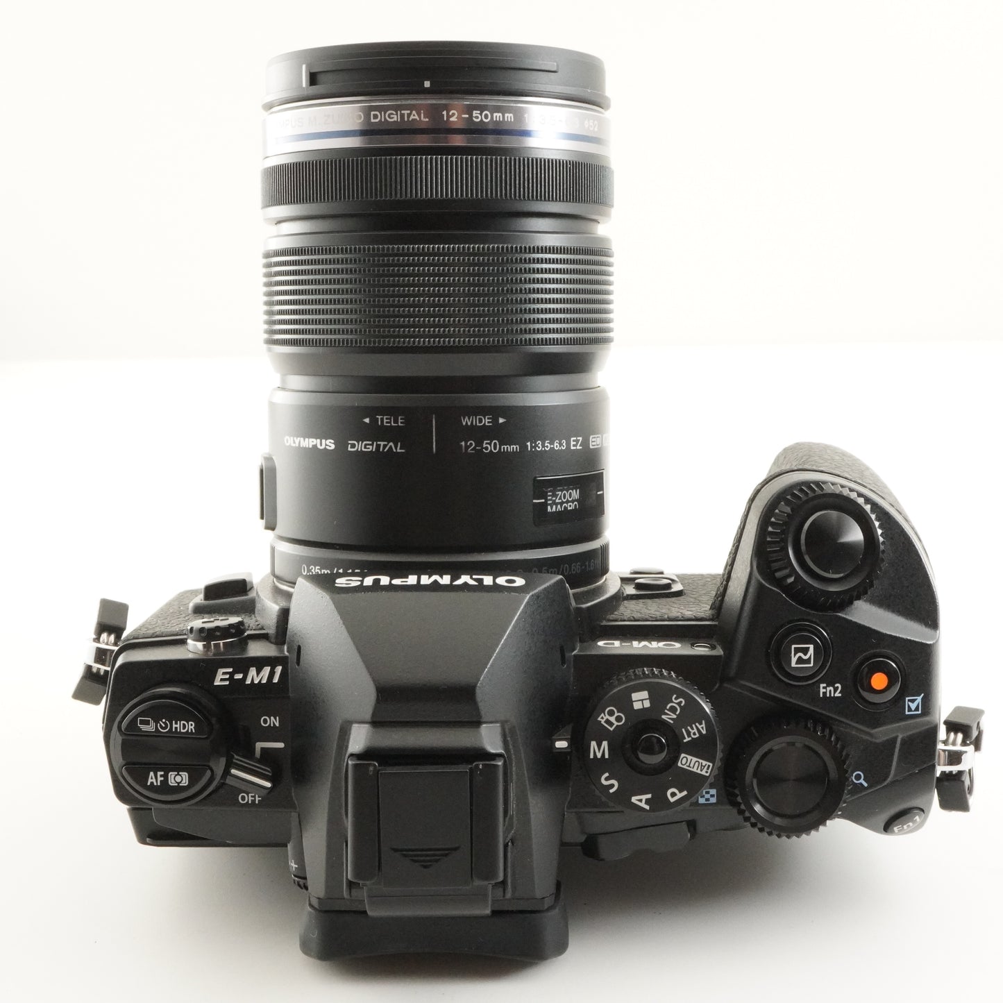 [3,615 Shots] OLYMPUS OM-D E-M1 Black + 12-50mm EZ ED In Box from Japan #9961