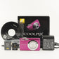 Nikon COOLPIX S3000 Pink In Box + 4GB SDHC Card Digital Camera from Japan #9964