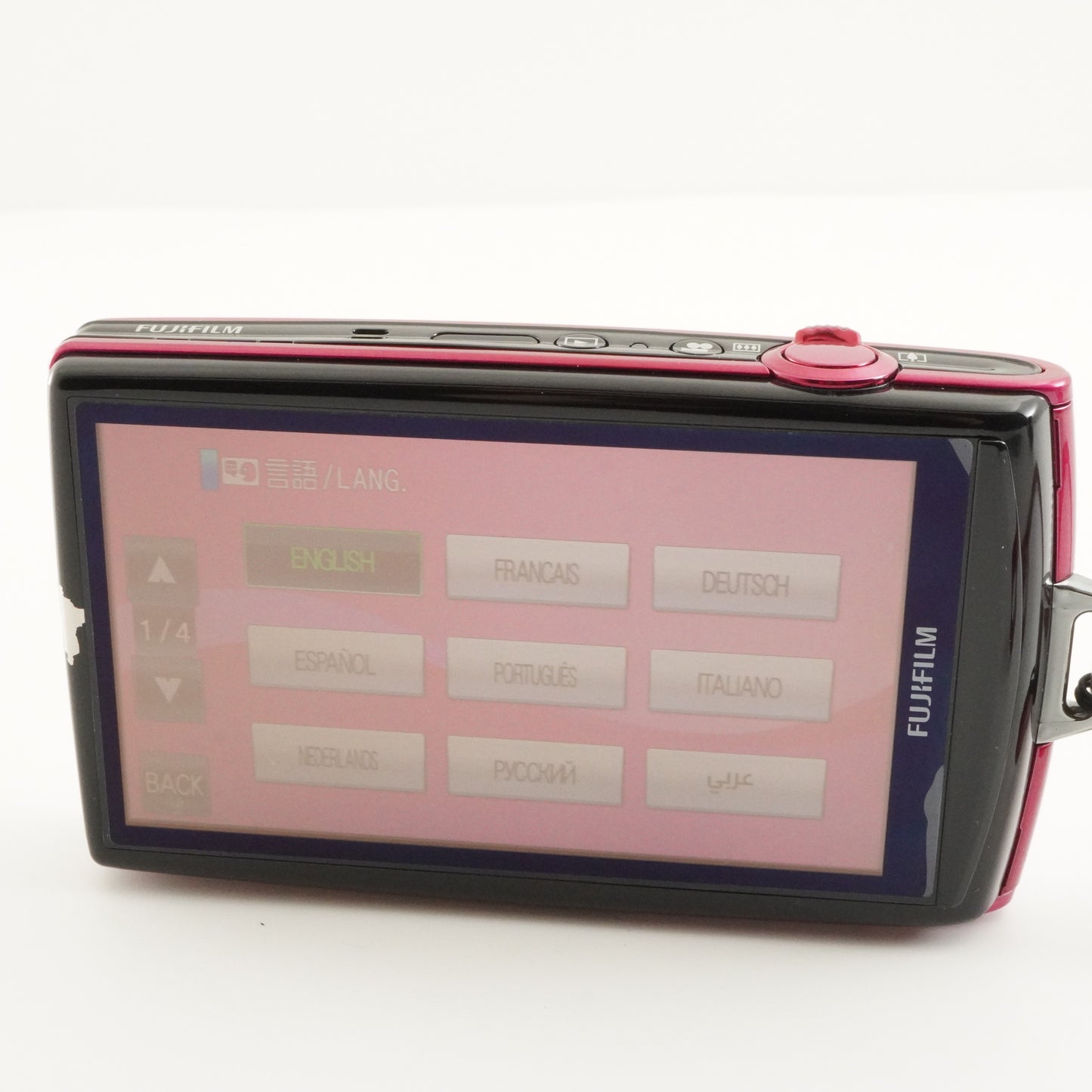 FUJIFILM FinePix Z1000 EXR Pink + 4GB SDHC Card Digital Camera from Japan #8561