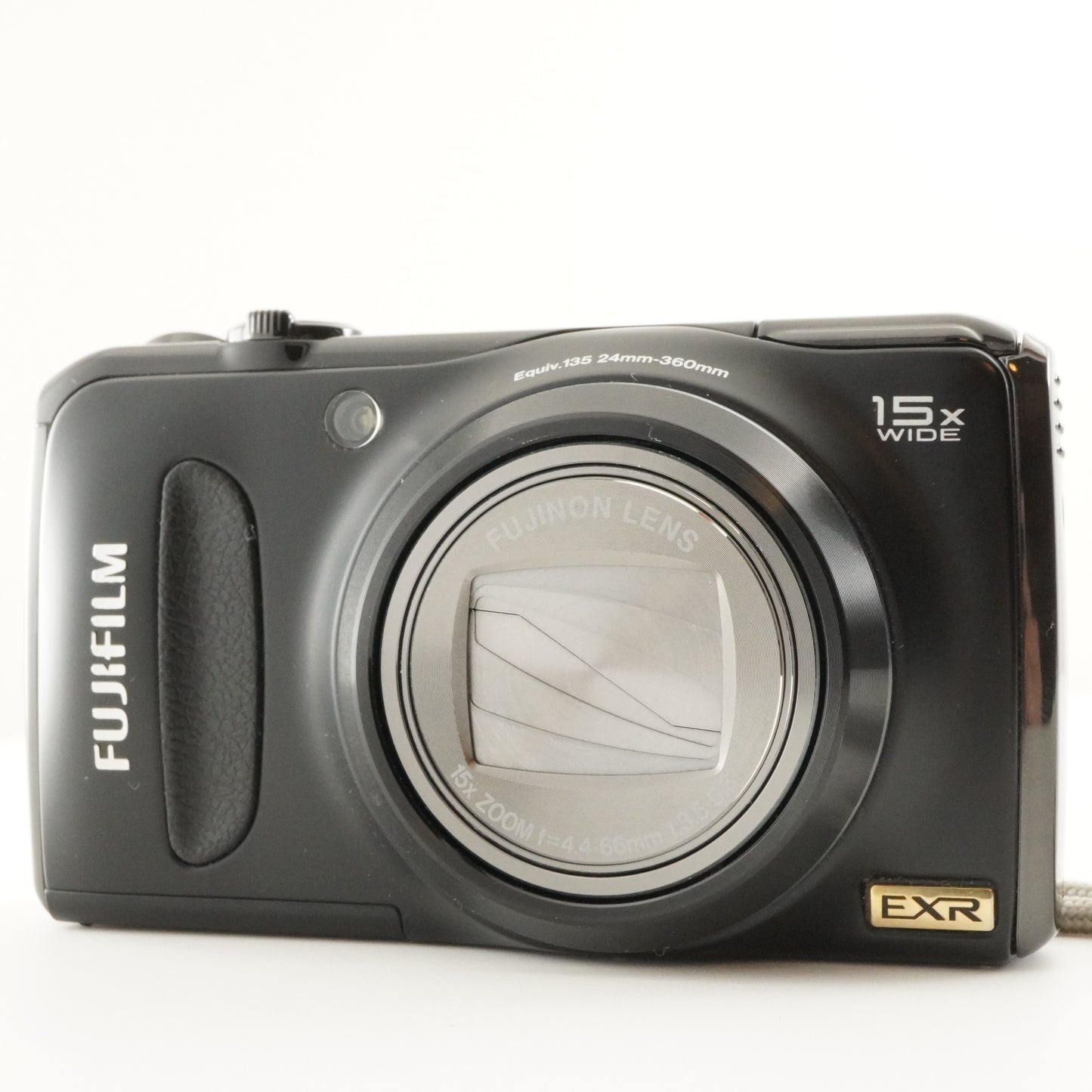 FUJIFILM FinePix F300 EXR Black In Box With 4GB SDHC Card from Japan #8590