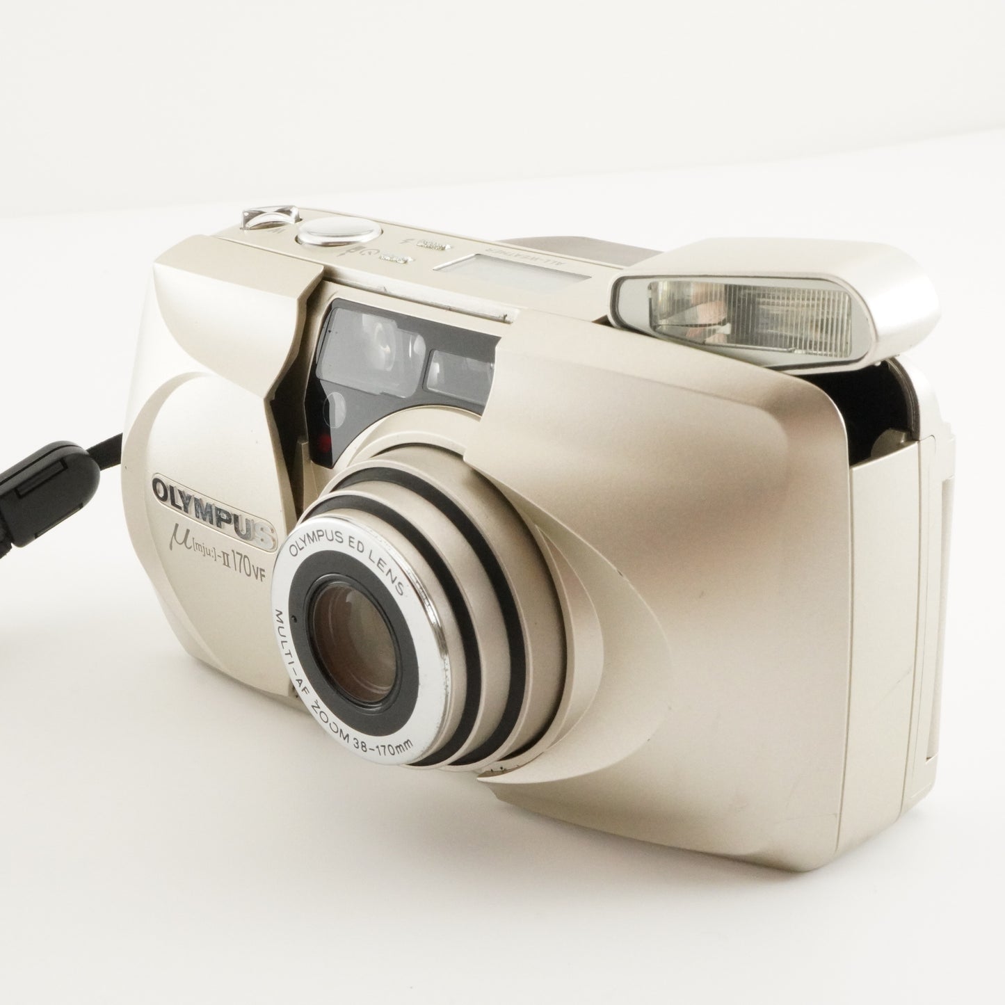 OLYMPUS mju II [mju:]-II 170 VF Point & Shoot Film Camera from Japan #3737