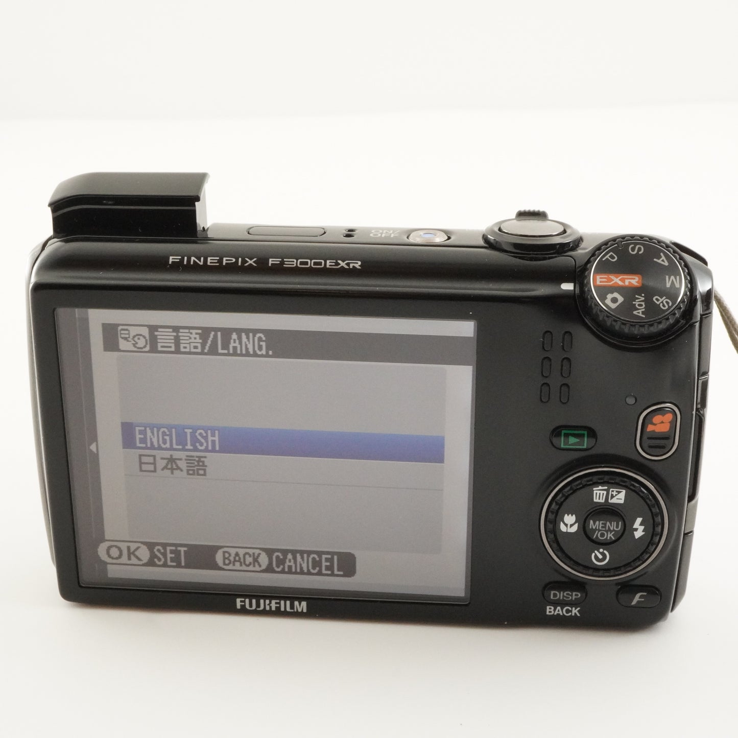 FUJIFILM FinePix F300 EXR Black In Box With 4GB SDHC Card from Japan #8590