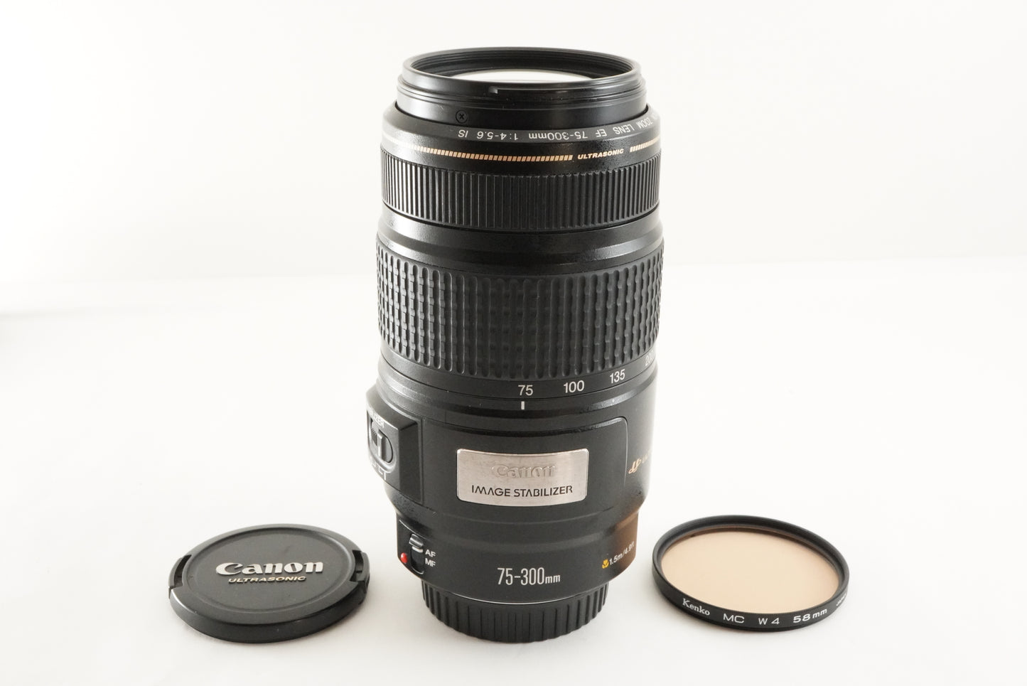 Canon EF 75-300mm F4-5.6 IS USM AF ZOOM Lens from Japan #2251