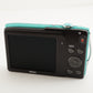 Nikon COOLPIX S3300 Green In Box + 4GB SDHC Card Digital Camera from Japan #3786