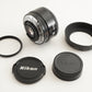 Nikon AF NIKKOR 28mm F2.8 AF Wide Angle Lens from Japan #2275