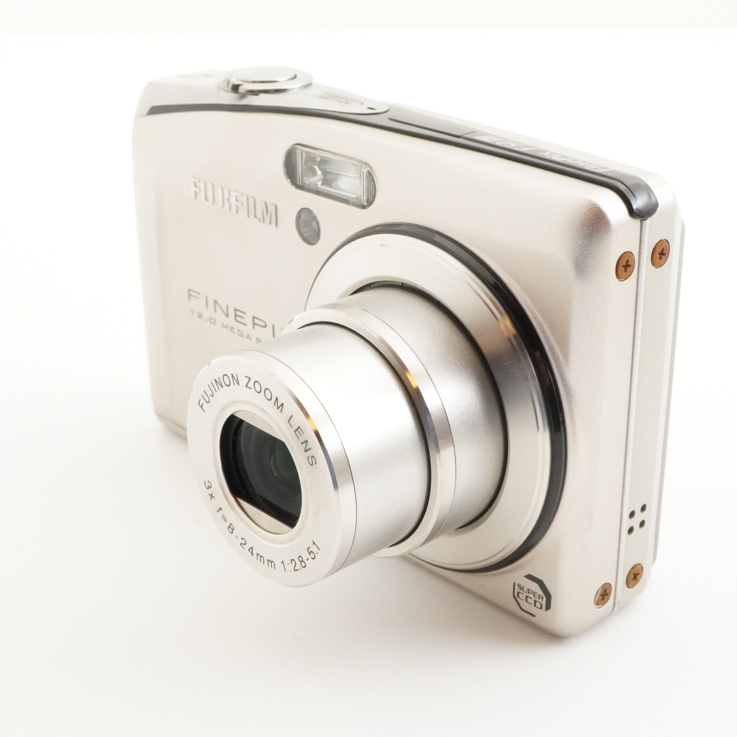 FUJIFILM FinePix F50fd Silver In Box With 4GB SDHC Card from