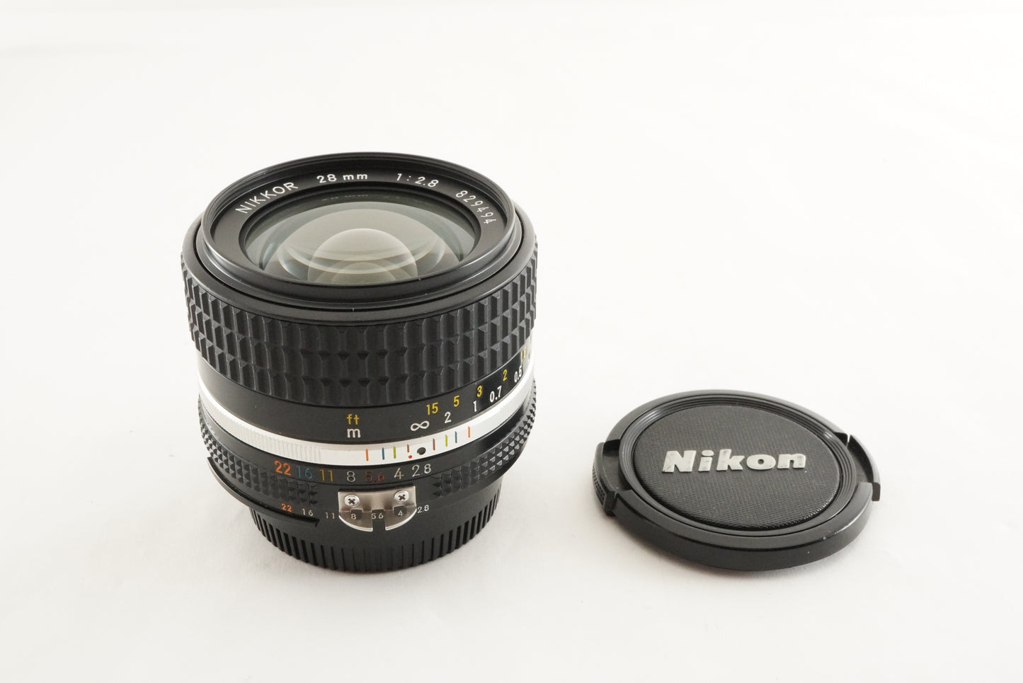 Nikon Ai-s NIKKOR 28mm F2.8 MF Wide Angle Lens from Japan #1736