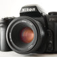 Nikon F80 + AF NIKKOR 50mm F1.8 D SLR 35mm Film Camera from Japan #2268