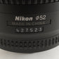 Nikon F80 + AF NIKKOR 50mm F1.8 D SLR 35mm Film Camera from Japan #2268