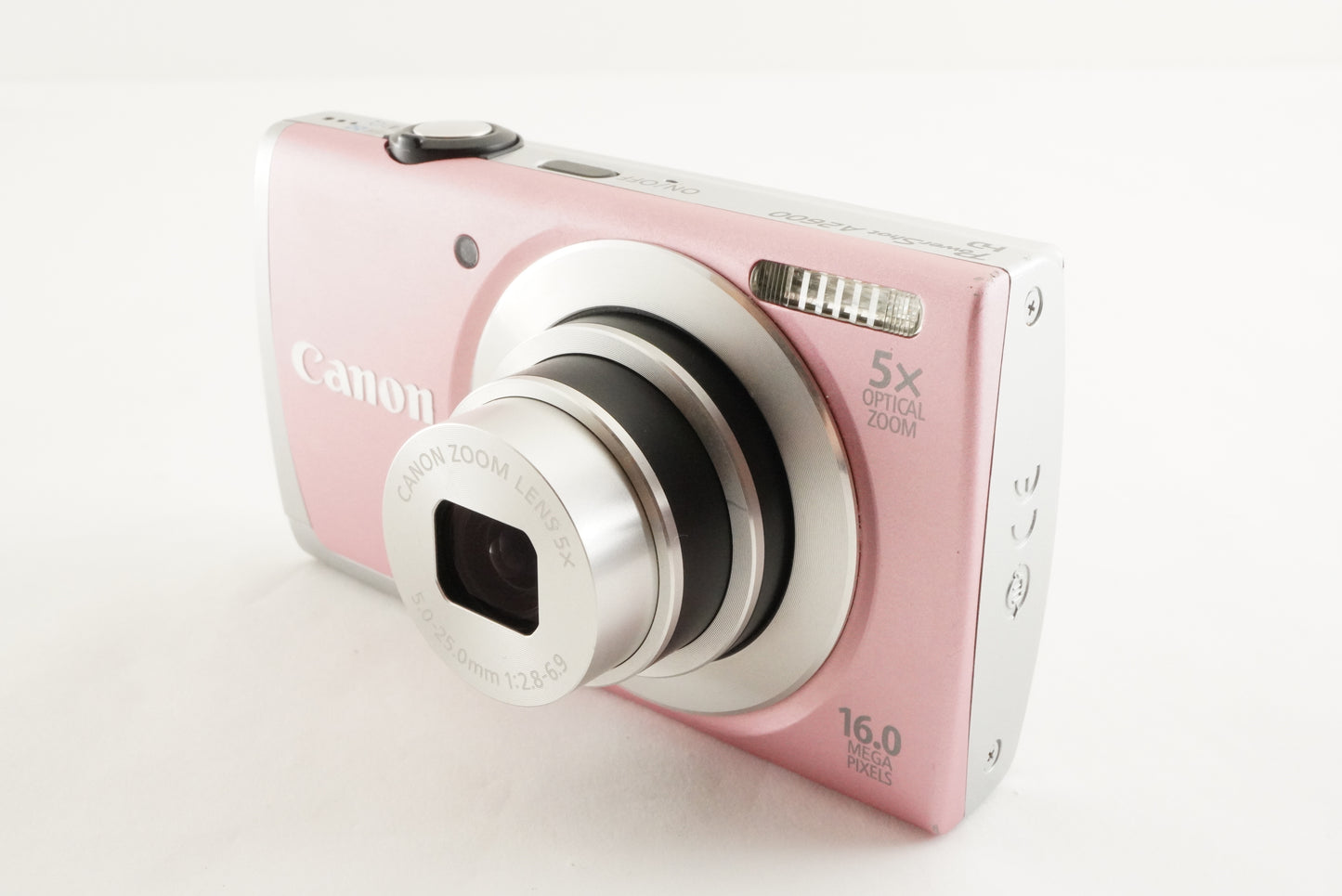 Canon PowerShot A2600 Pink With 4GB SDHC Card Digital Camera from Japan #2211