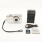Canon IXY DIGITAL 510 IS Silver With 4GB SDHC Card from Japan #7241