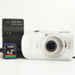 Canon IXY DIGITAL 510 IS Silver With 4GB SDHC Card from Japan #7241