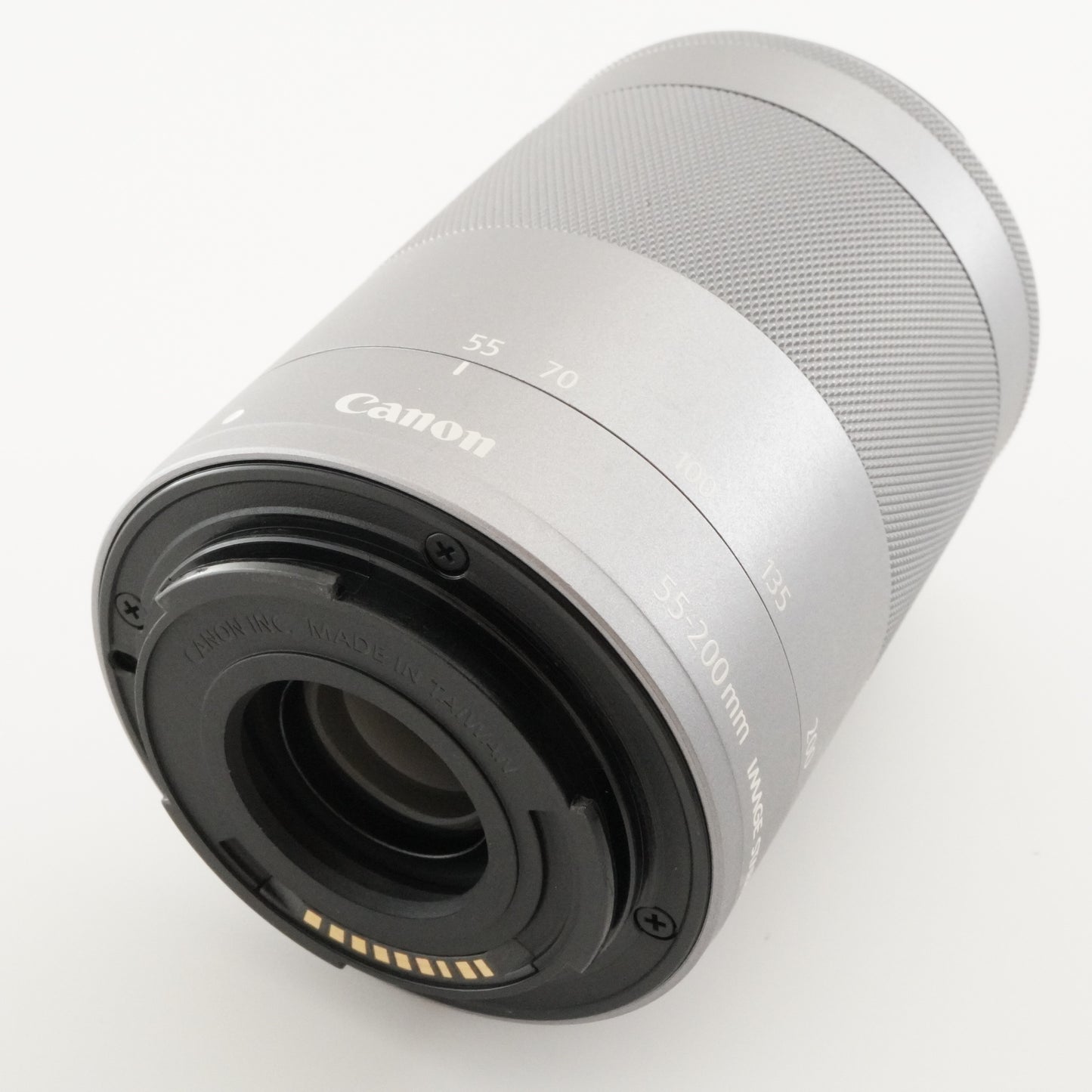Canon EF-M 55-200mm F4.5-6.3 IS STM Silver AF Telephoto Lens from Japan #4268