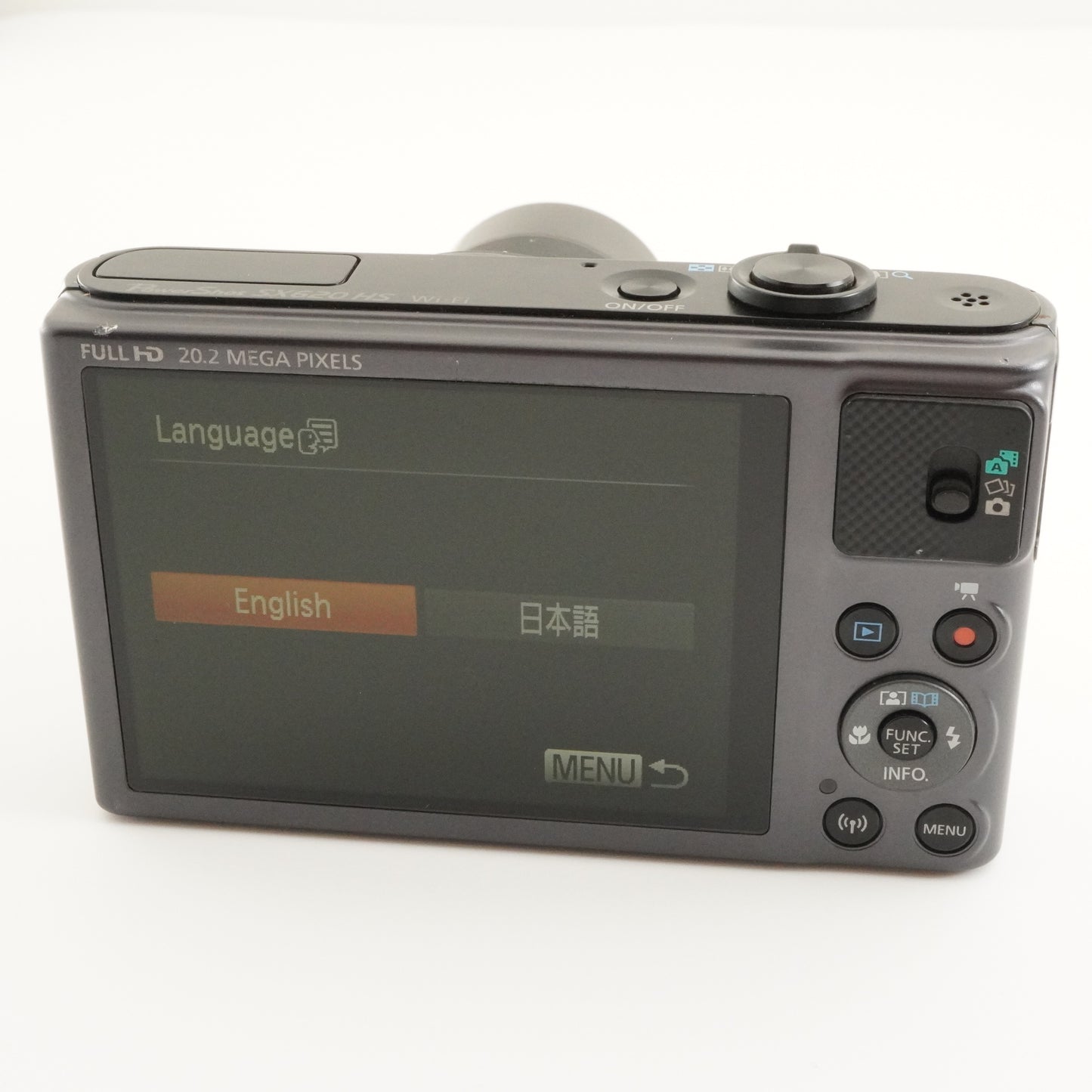Canon PowerShot SX620 HS Black With 4GB SDHC Card from Japan #7205