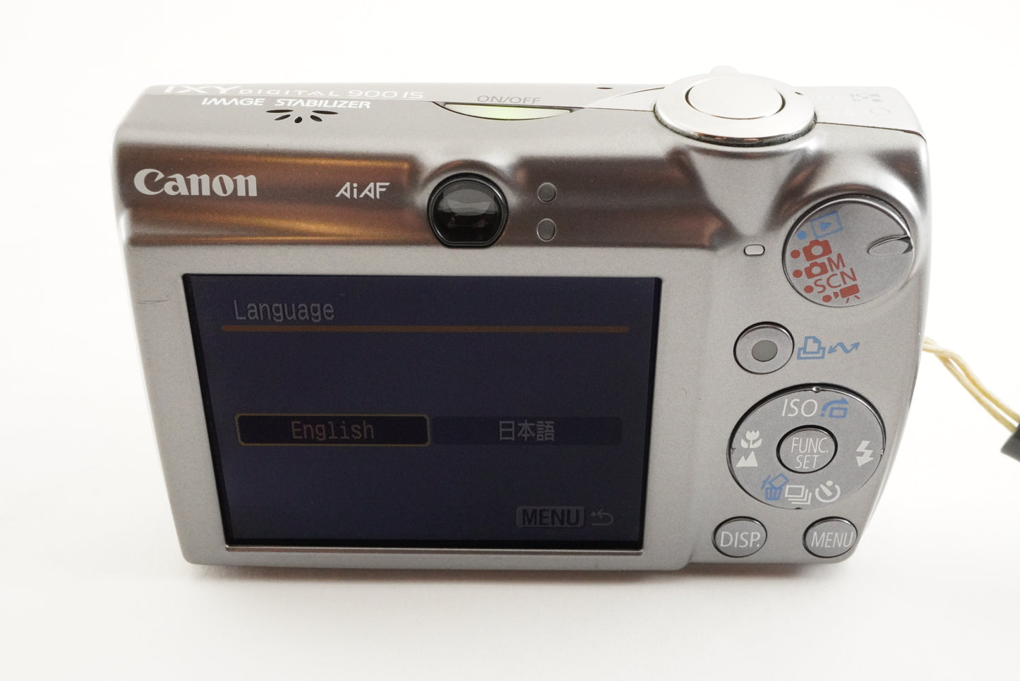 Canon IXY DIGITAL 900 IS Silver With 2GB SD Card Digital Camera from Japan #2235