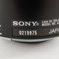 SONY 500mm F8 Reflex SAL500F80 AF Prime Lens from Japan #4122