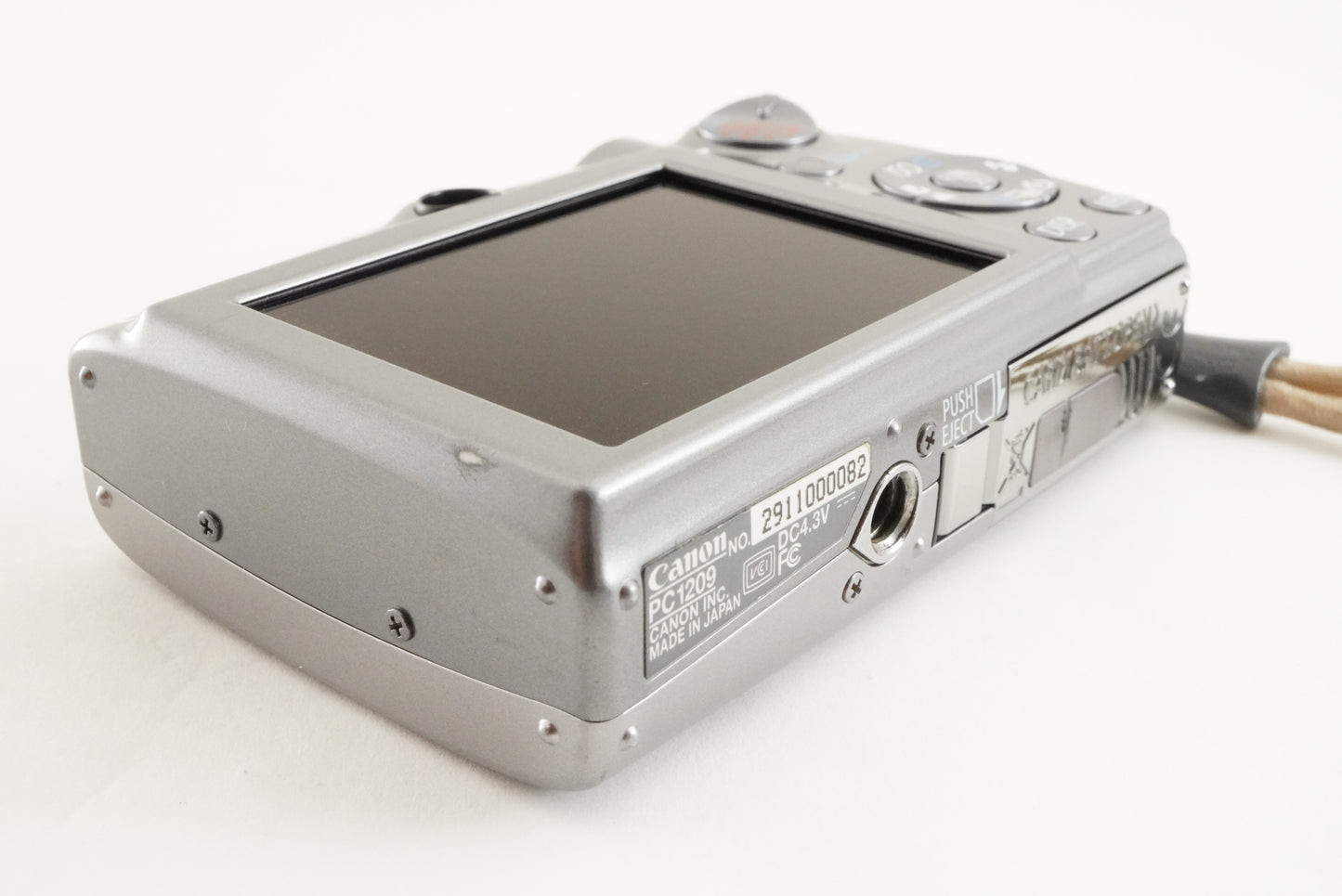 Canon IXY DIGITAL 900 IS Silver With 2GB SD Card Digital Camera from Japan #2235