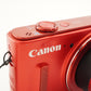 Canon PowerShot SX610 HS Red With 4GB SDHC Card Digital Camera from Japan #7264