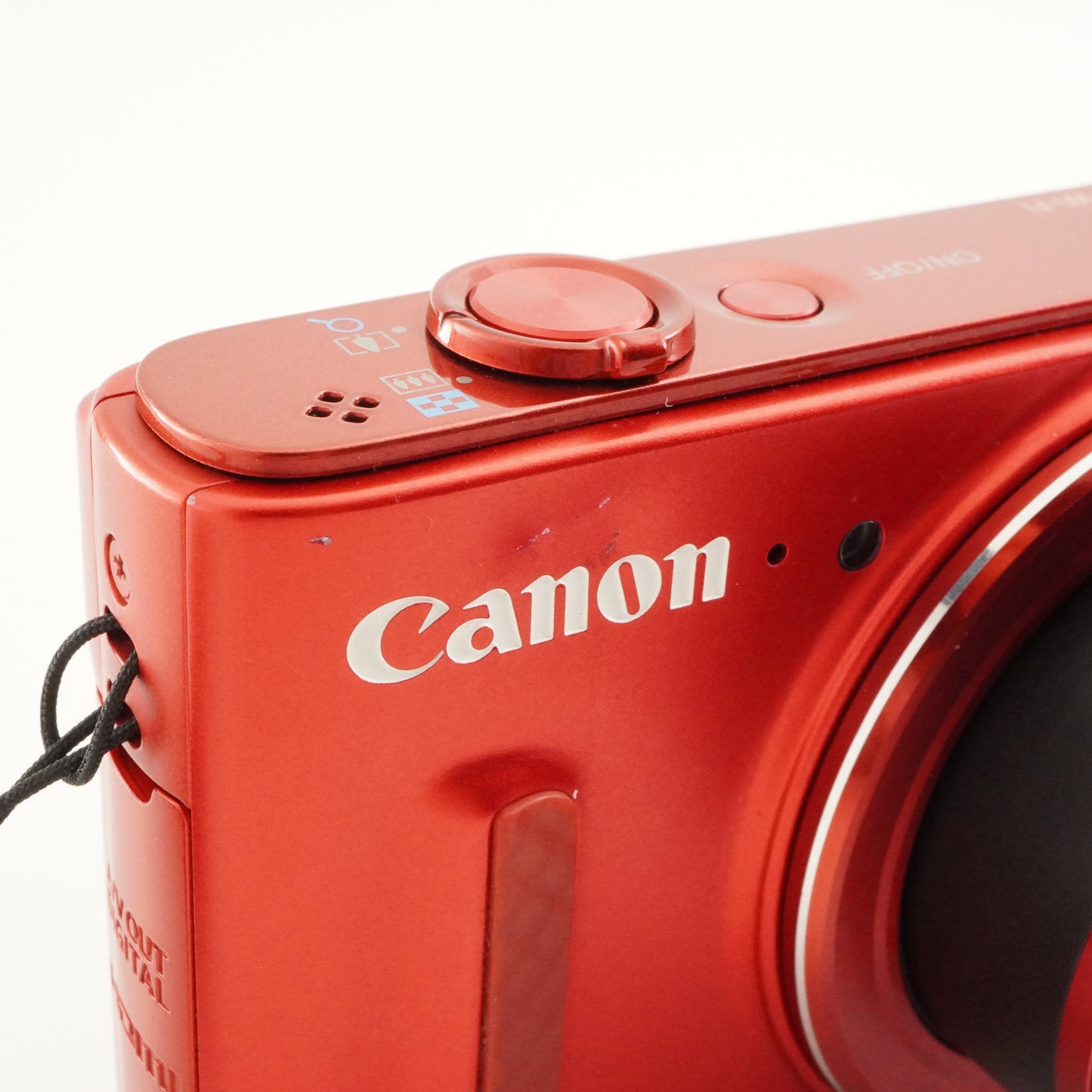 Canon PowerShot SX610 HS Red With 4GB SDHC Card Digital Camera from Japan #7264