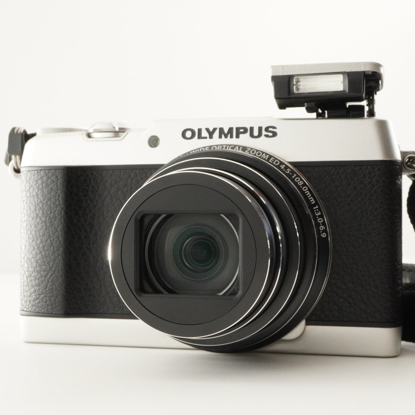 OLYMPUS STYLUS SH-1 Silver With 4GB SDHC Card Digital Camera from Japan #7222