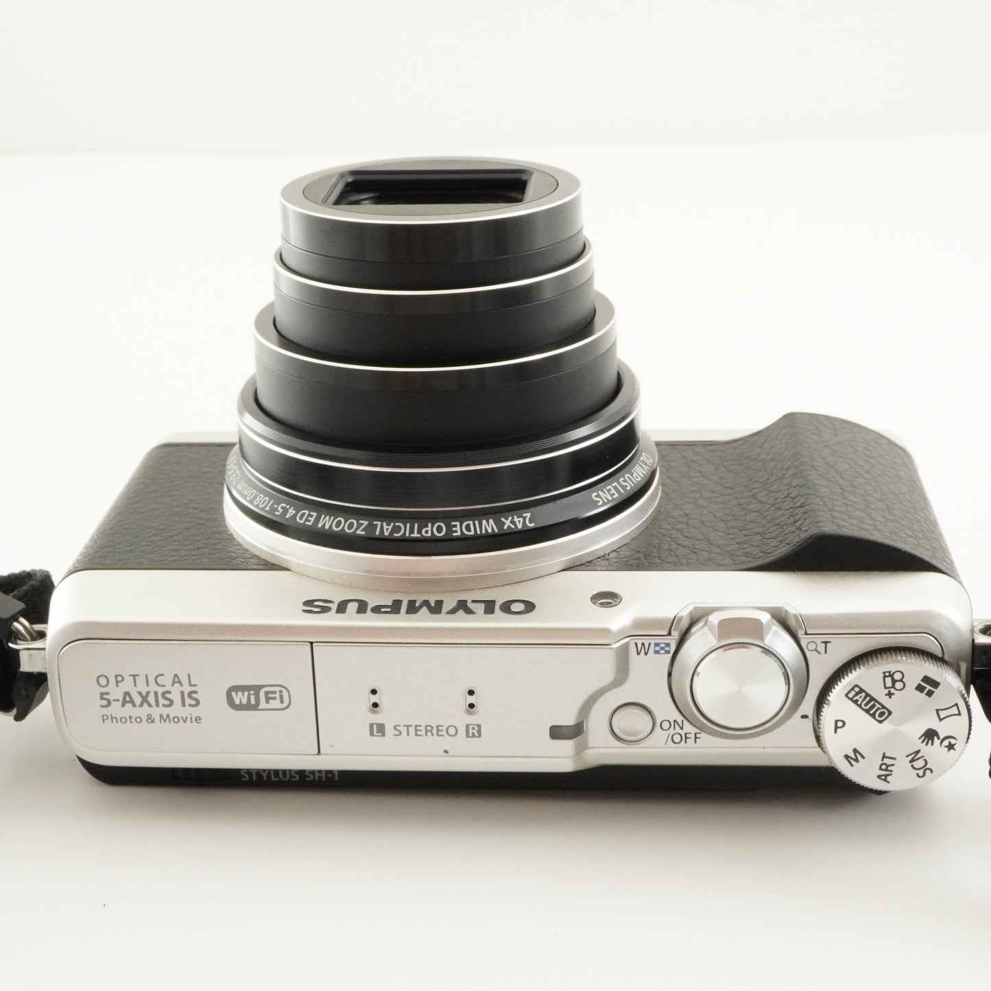 OLYMPUS STYLUS SH-1 Silver With 4GB SDHC Card Digital Camera from Japan #7222