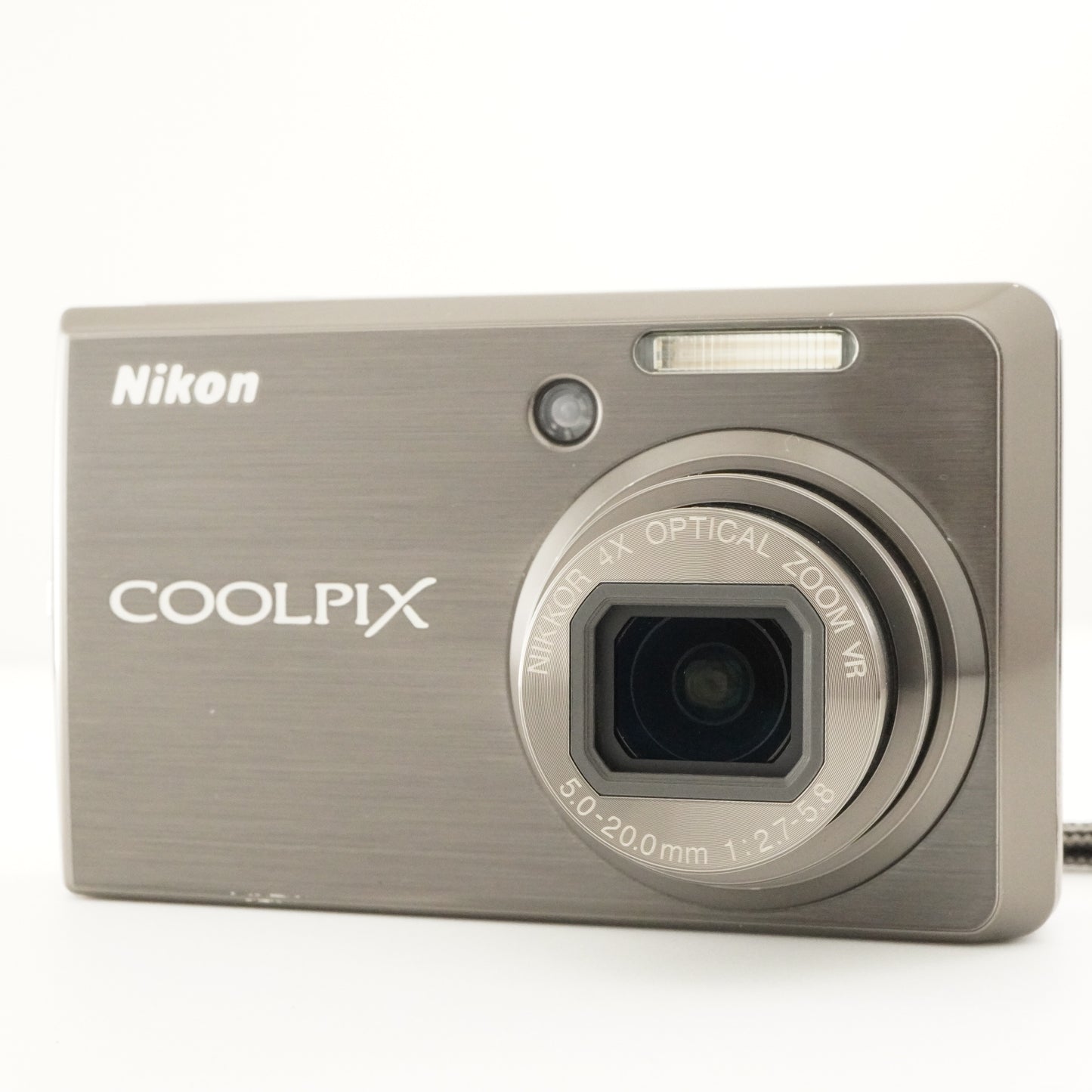 Nikon COOLPIX S600 Black In Box With 4GB SDHC Card from Japan #7217