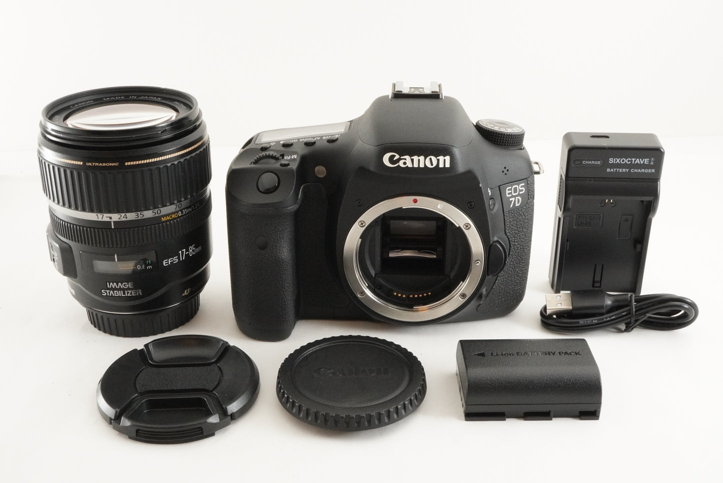 [S/C 13,072] Canon EOS 7D + EF-S 17-85mm F4-5.6 IS USM from Japan #2223