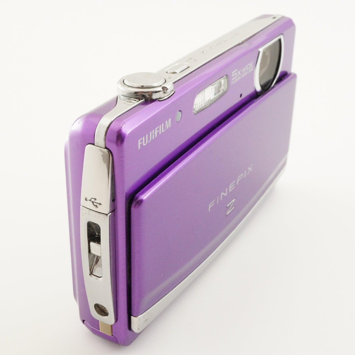 FUJIFILM FinePix Z90 Purple In Box With 4GB SDHC Card from Japan #7221