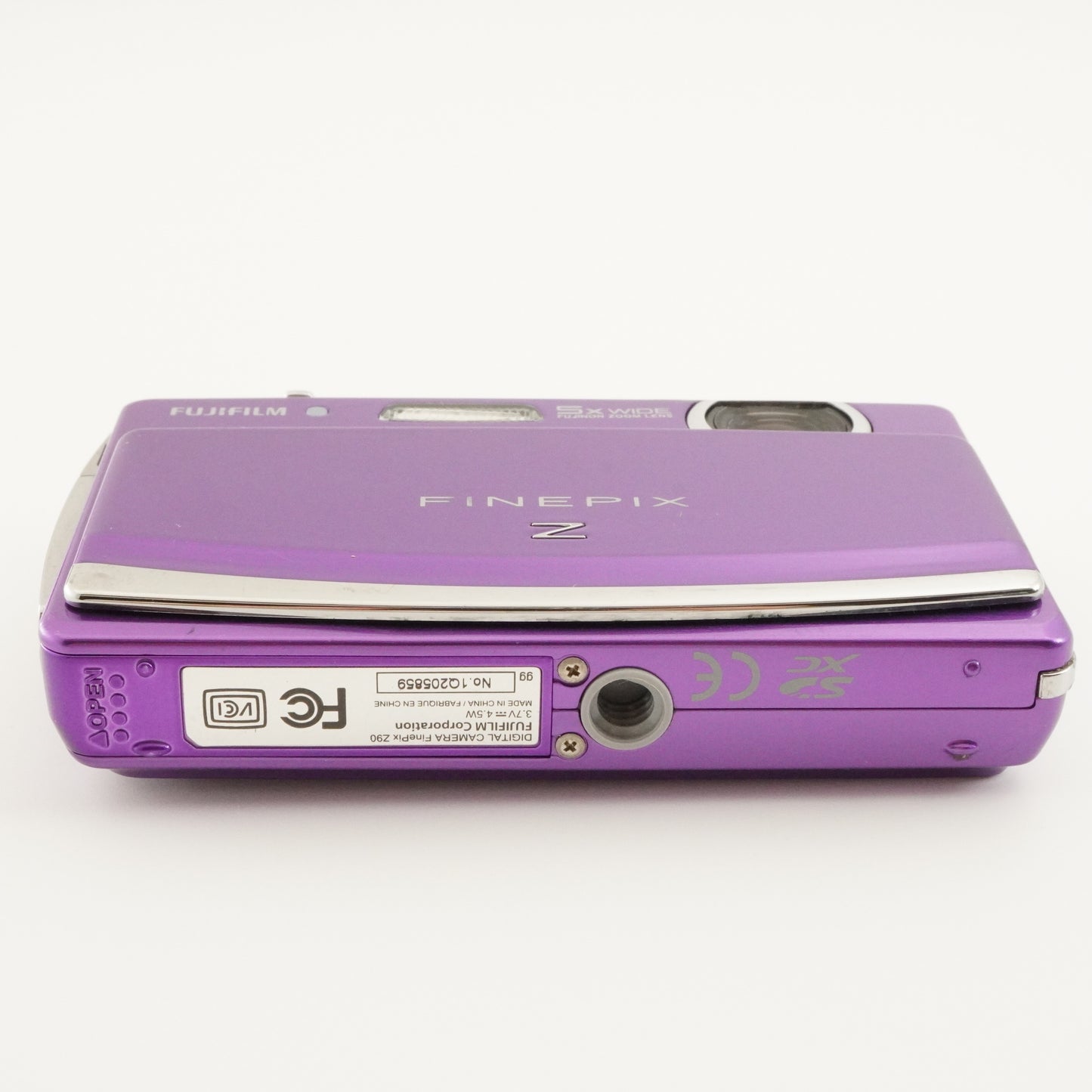 FUJIFILM FinePix Z90 Purple In Box With 4GB SDHC Card from Japan #7221