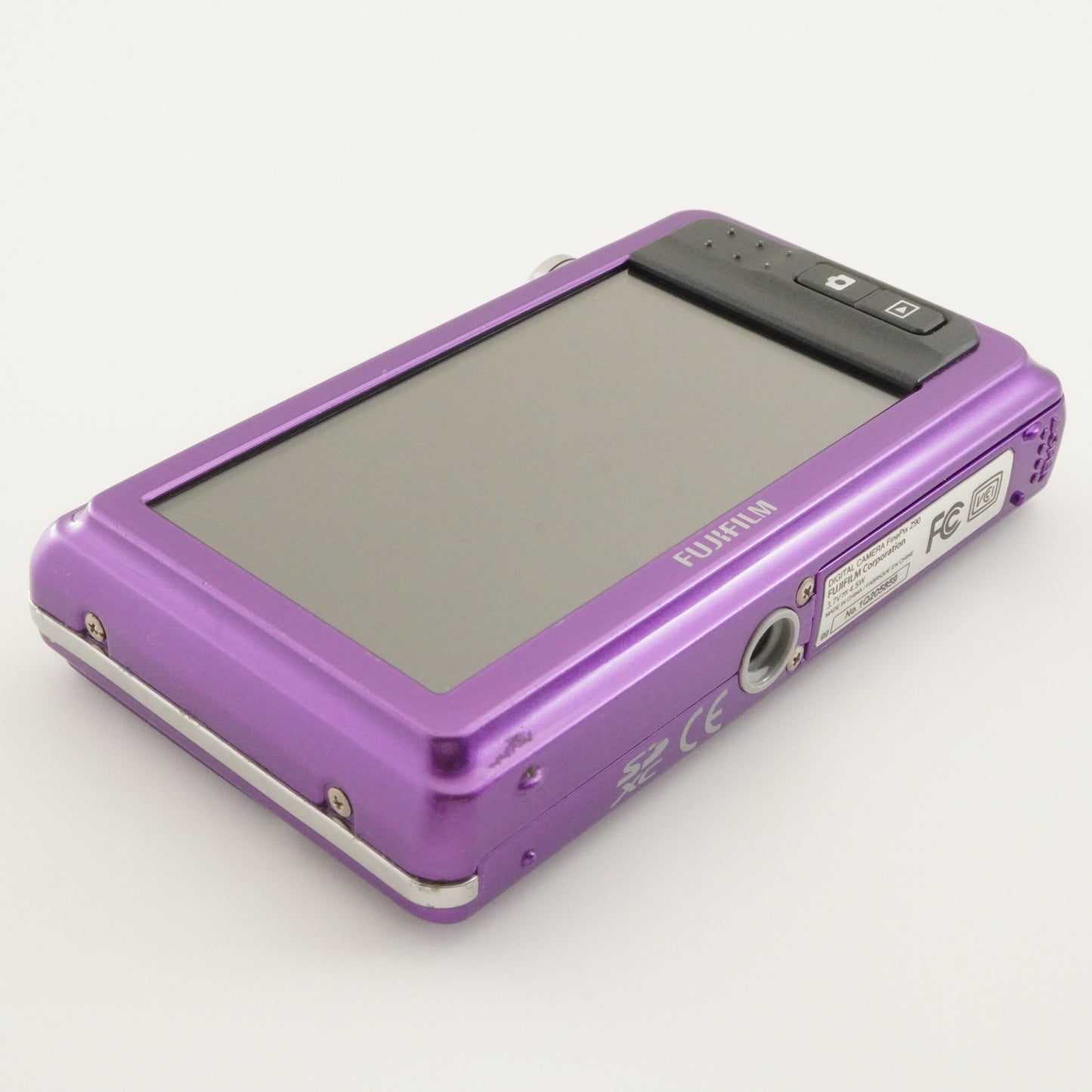 FUJIFILM FinePix Z90 Purple In Box With 4GB SDHC Card from Japan #7221
