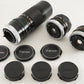 Canon FD 50mm F1.8 S.C. + 28mm F2.8 S.C. + 100-200mm F5.6 Lens from Japan #9990